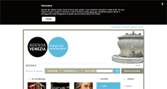 Desktop Screenshot of agenda-venezia.org
